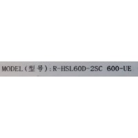 FUENTE DE PODER PARA TV RCA / NUMERO DE PARTE R-HSL60D-2SC / JUM7.820.759 V1.1 / 850244290 / KB-5150 / 11001060501 / HSL60D-2SC 600-UE / PANEL C600Y19-Y / MODELO RTRU6027-US